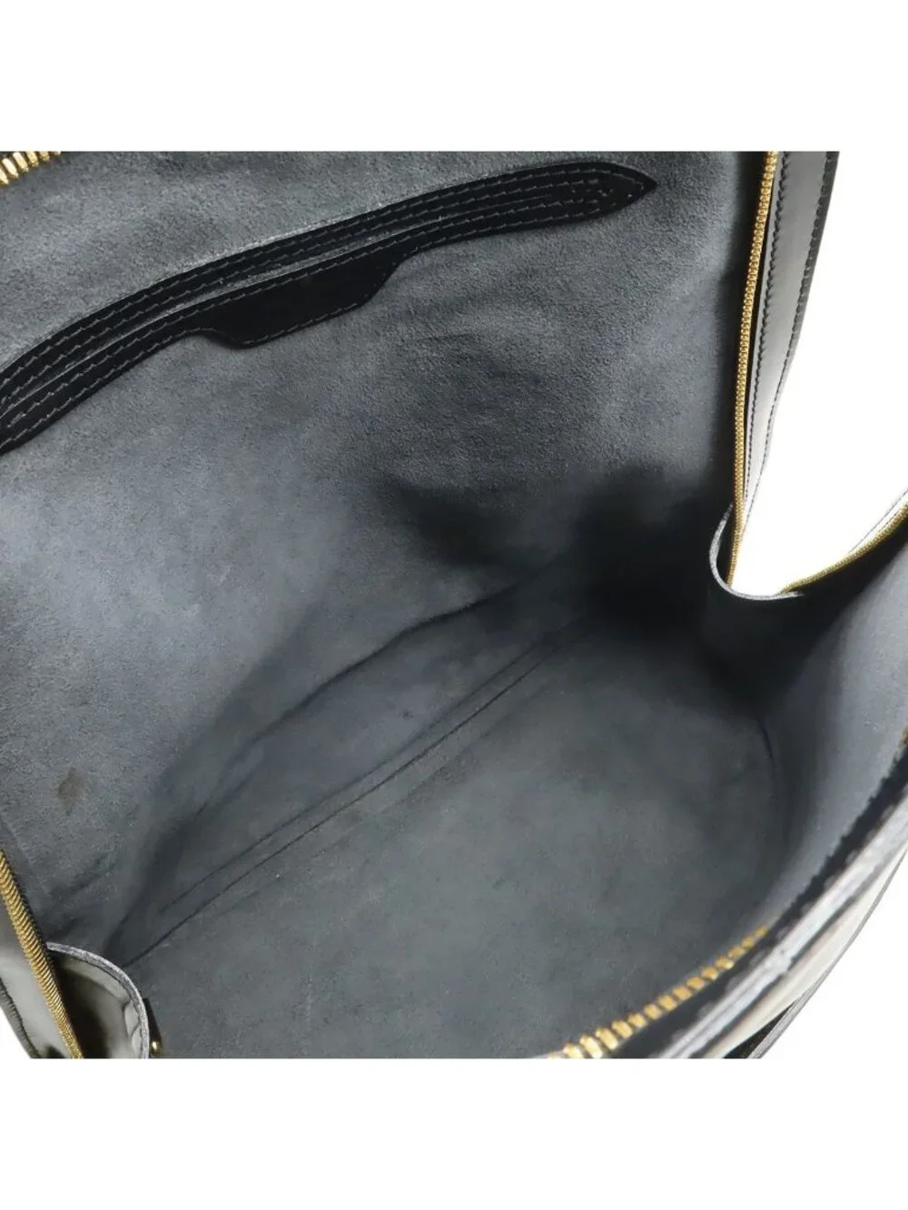 Louis Vuitton Epi Cobran Backpack Shoulder Bag Leather Noir Black